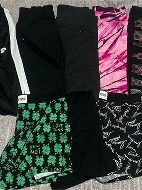 PINK Victoria's Secret Mixed Leggings Collection (Small & Medium)